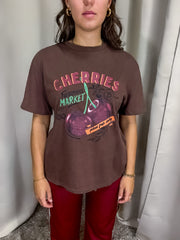 Trendy Ambika T-Shirt in cherry color