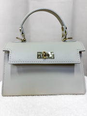 Close-up of Harley Ecru Bag showcasing premium quality and texture