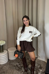 Suedine Skirt