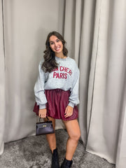Light grey pullover perfect for layering