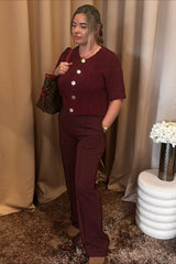 Lina Knit Bordeaux