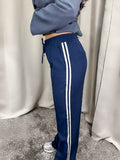 Comfortable Striped Pants by Ambika